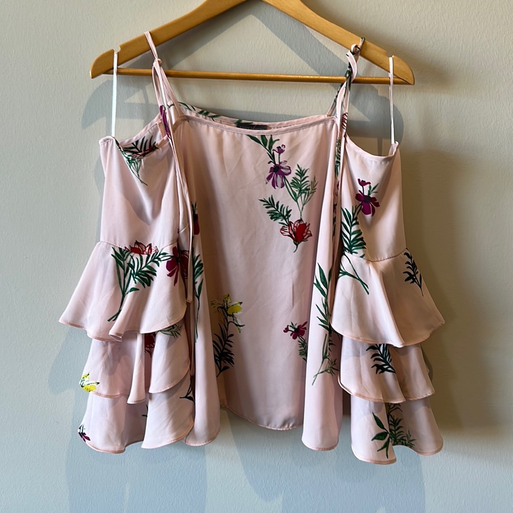 Vince Camuto Floral Off The Shoulder Blouse